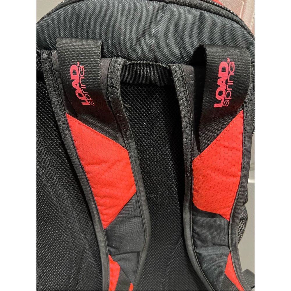 Adidas Load Spring Backpack Black/pink Back - Picture 10 of 12